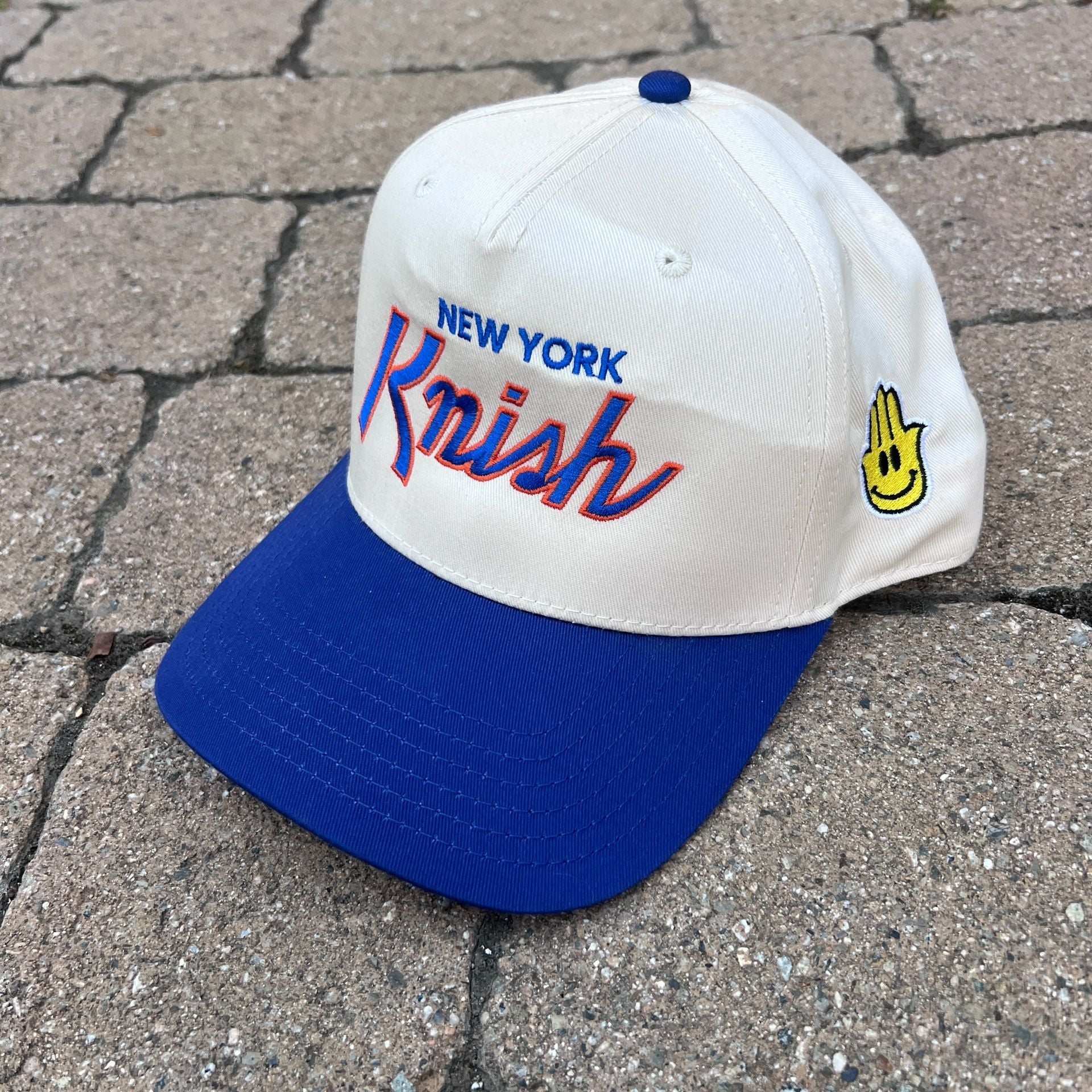 Hamsa Club New York Knish Embroidered Snapback Hat
